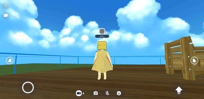 cluster用モデル　紙袋ちゃん