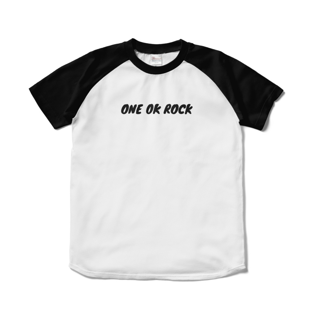 ONE OK ROCK ラグランT-shirt 黒×白