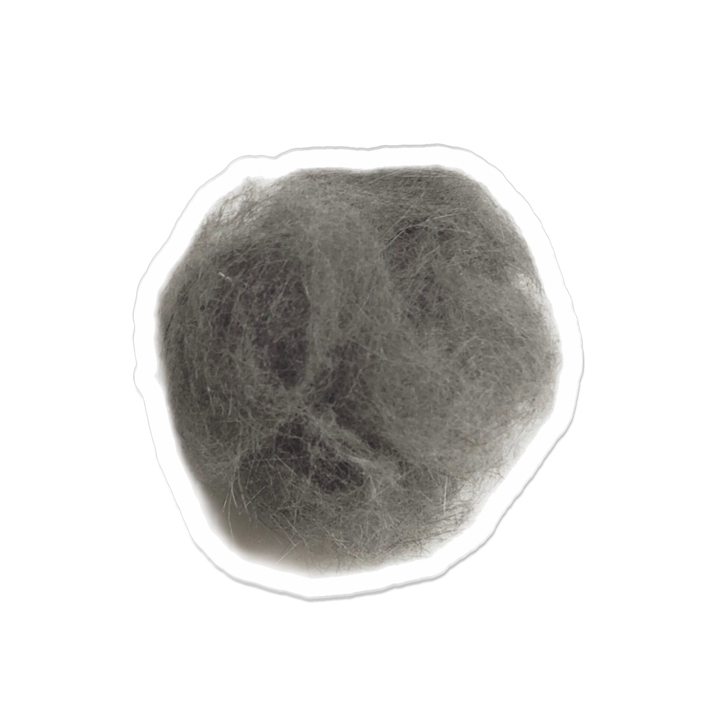 ねこ第二号 アクリルバッチ 50mm