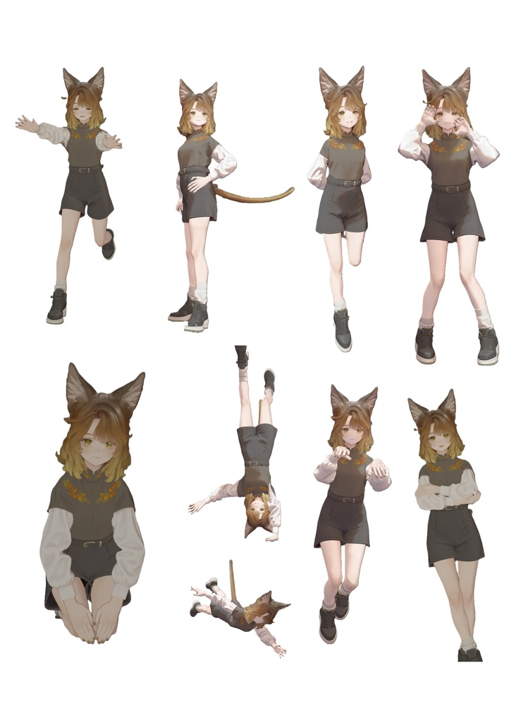 【無料】撮影用ポーズ【Marycia専用】