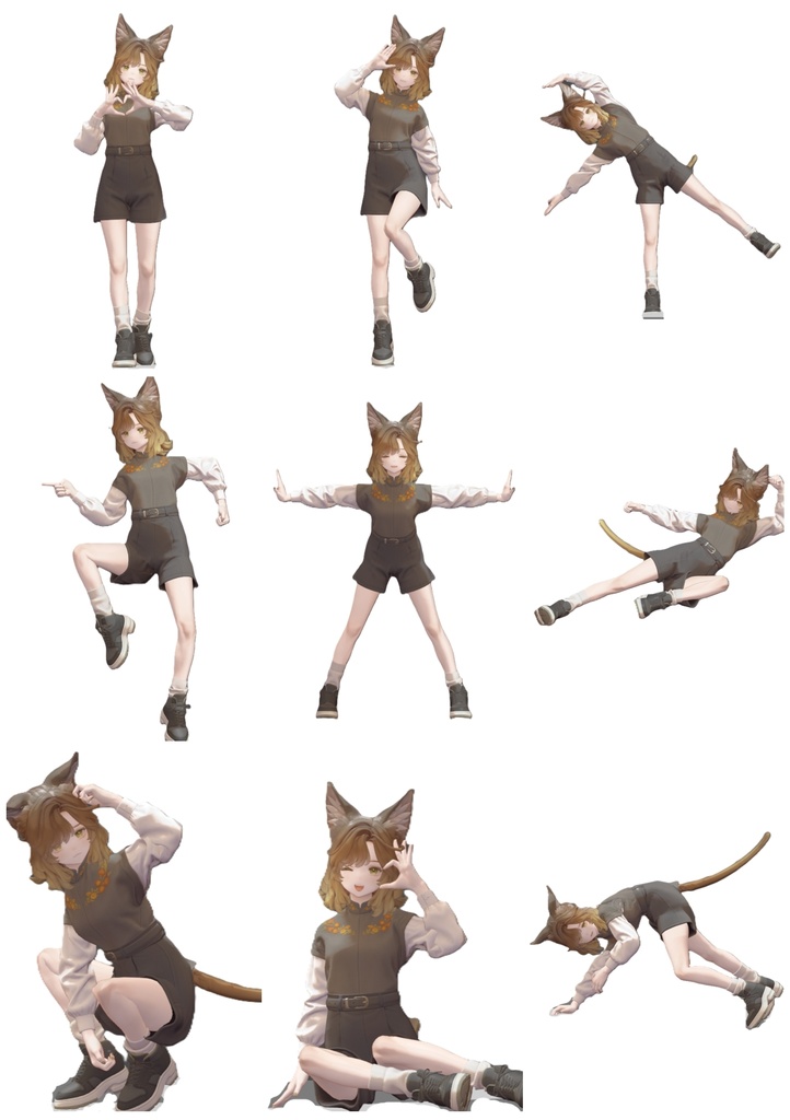 【無料】撮影用ポーズ【Marycia専用】