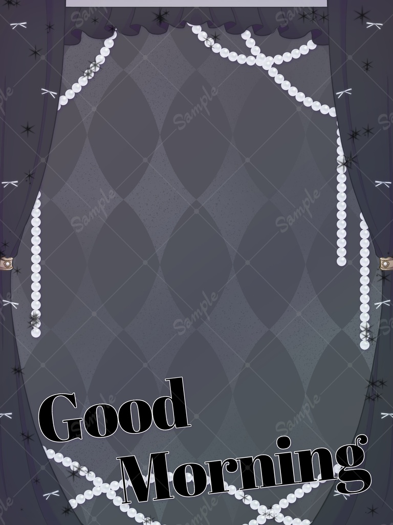 【フリー素材】おはよう素材【おはV】