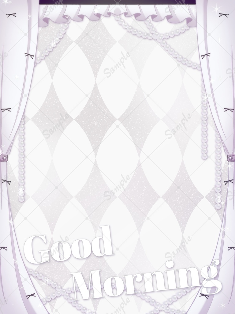 【フリー素材】おはよう素材【おはV】