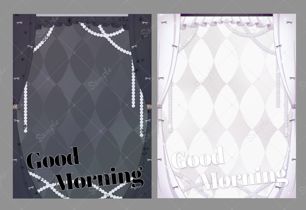 【フリー素材】おはよう素材【おはV】