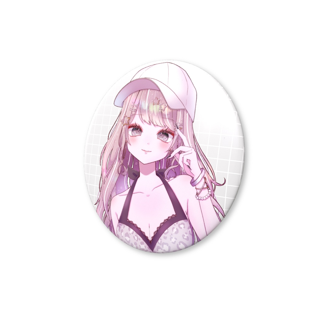 ぎゃぅ🌺缶バッジ56mm