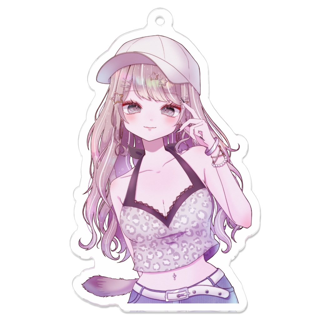 ぎゃぅ🌺アクリルキーホルダー