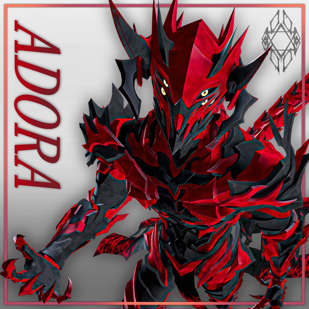 オリジナル3Dモデル「アドラ」-Adora-