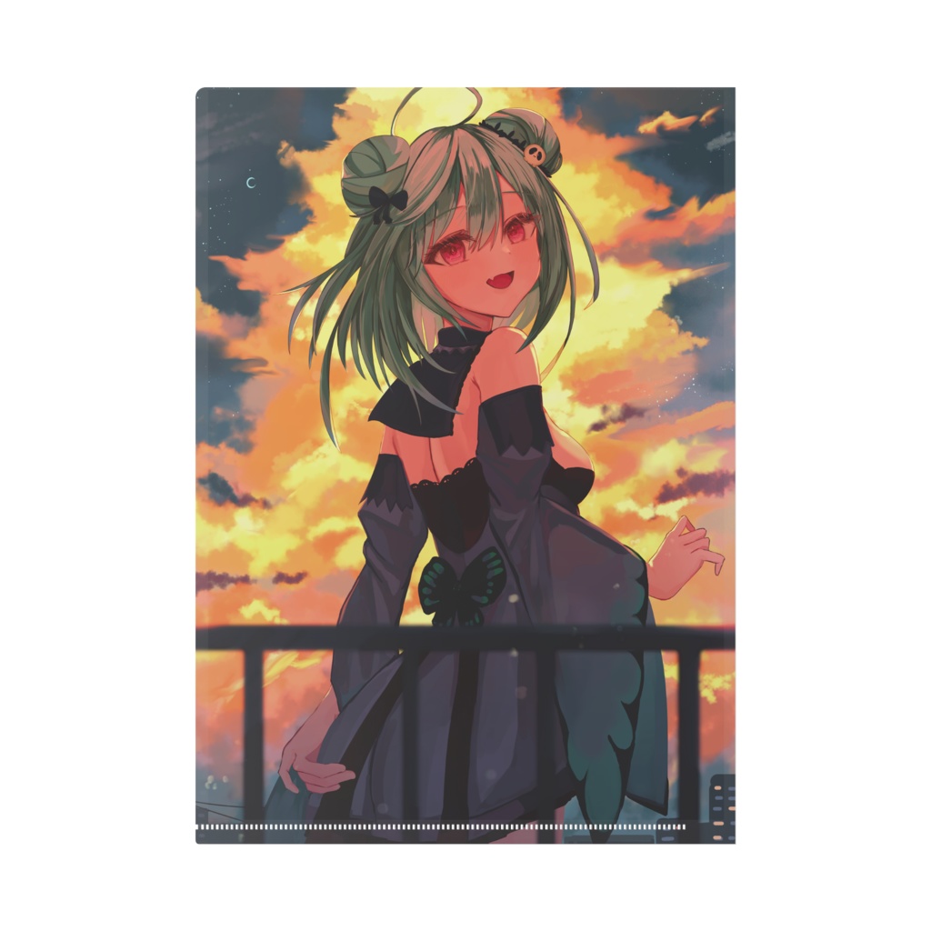 【非公式】潤羽るしあクリアファイル