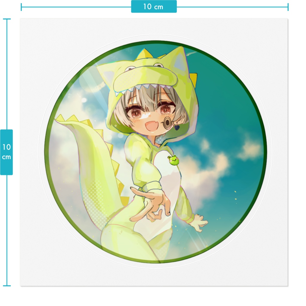 怪獣フェンリル様!ステッカー