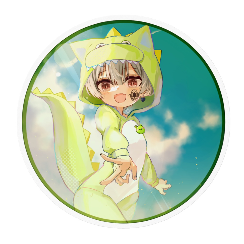 怪獣フェンリル様!ステッカー