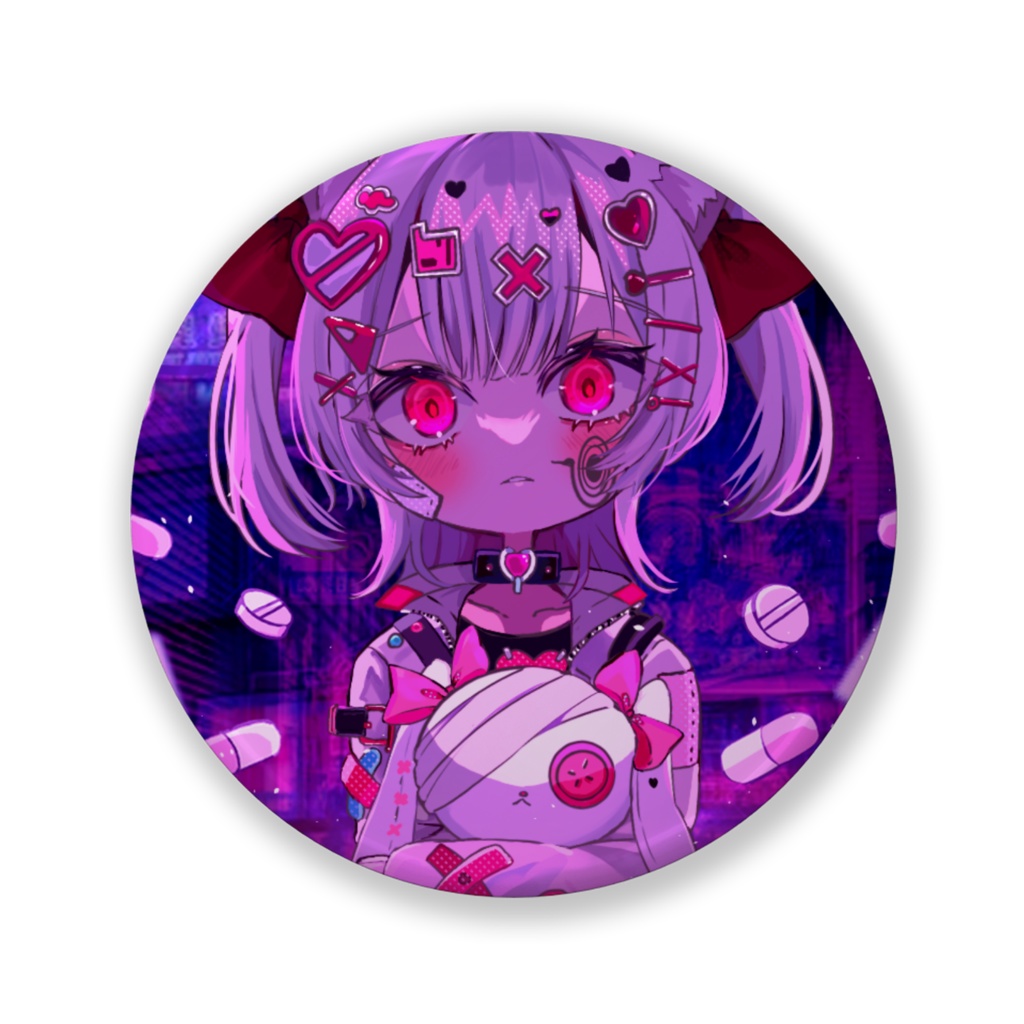 フェンリル様!缶バッチ