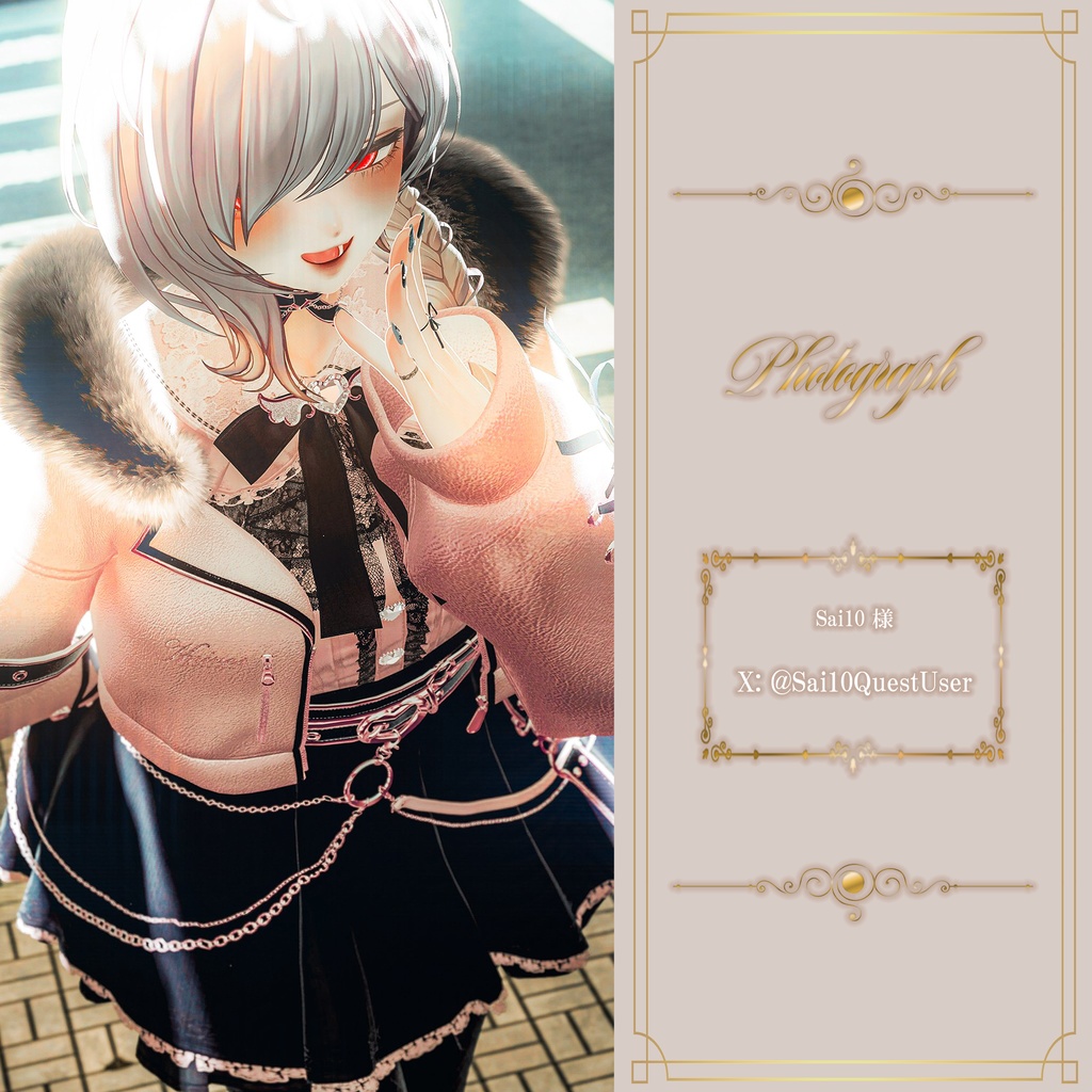 【森羅用】ネイル・指輪・ファーカフス3点セット(カラバリ12色・形3種・MA対応)