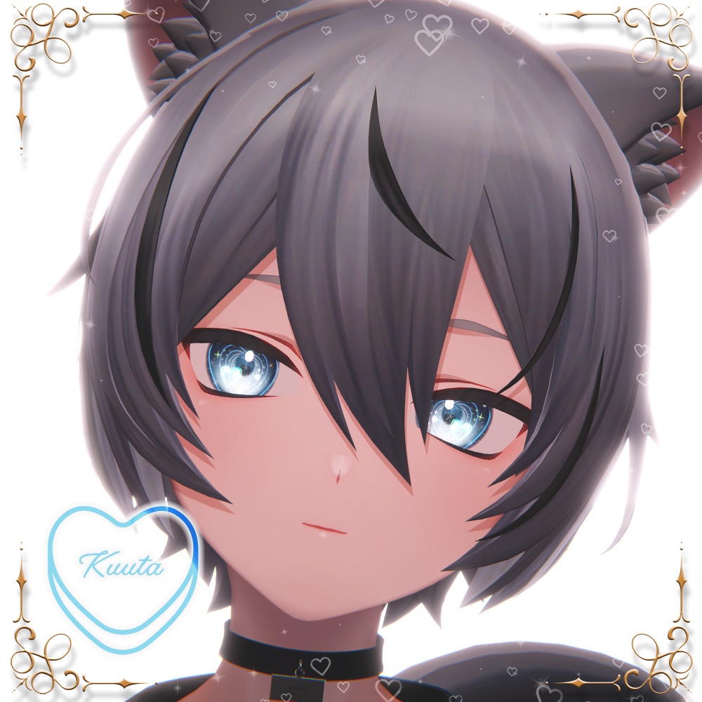 【10アバター】♡が動く‼ キラキラ チャームアイ ✨Charm Eye✨ - Gifアニメーション アイテクスチャ