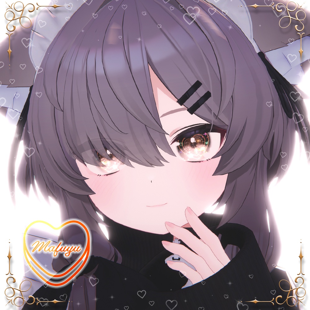 【10アバター】♡が動く‼ キラキラ チャームアイ ✨Charm Eye✨ - Gifアニメーション アイテクスチャ