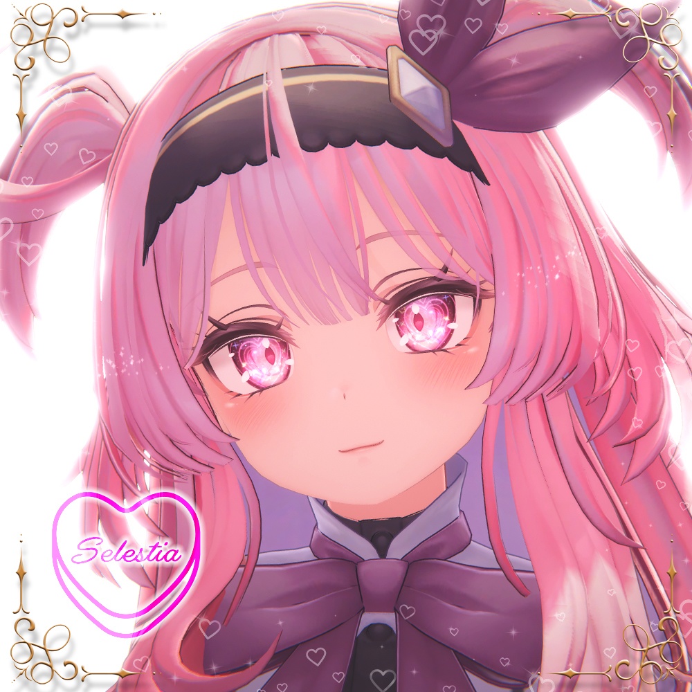 【10アバター】♡が動く‼ キラキラ チャームアイ ✨Charm Eye✨ - Gifアニメーション アイテクスチャ