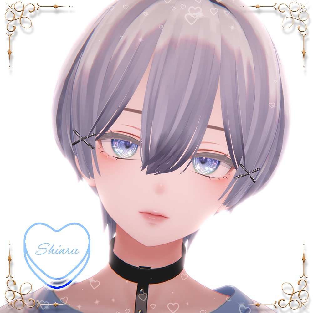 【10アバター】♡が動く‼ キラキラ チャームアイ ✨Charm Eye✨ - Gifアニメーション アイテクスチャ