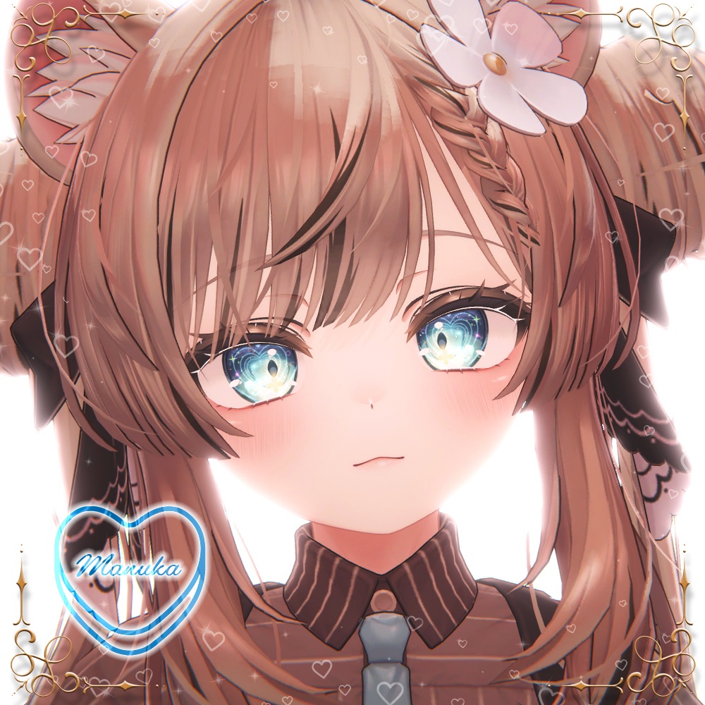 【10アバター】♡が動く‼ キラキラ チャームアイ ✨Charm Eye✨ - Gifアニメーション アイテクスチャ