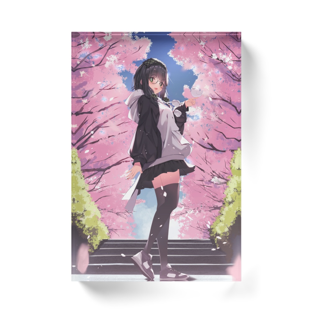 雪舟いづも誕生日記念アクリルブロック