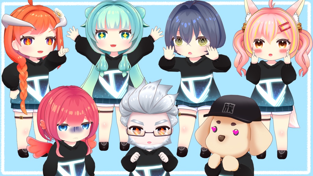 【MMDモデル】とらぶいSDモデルまとめ【 #とらぶい 】