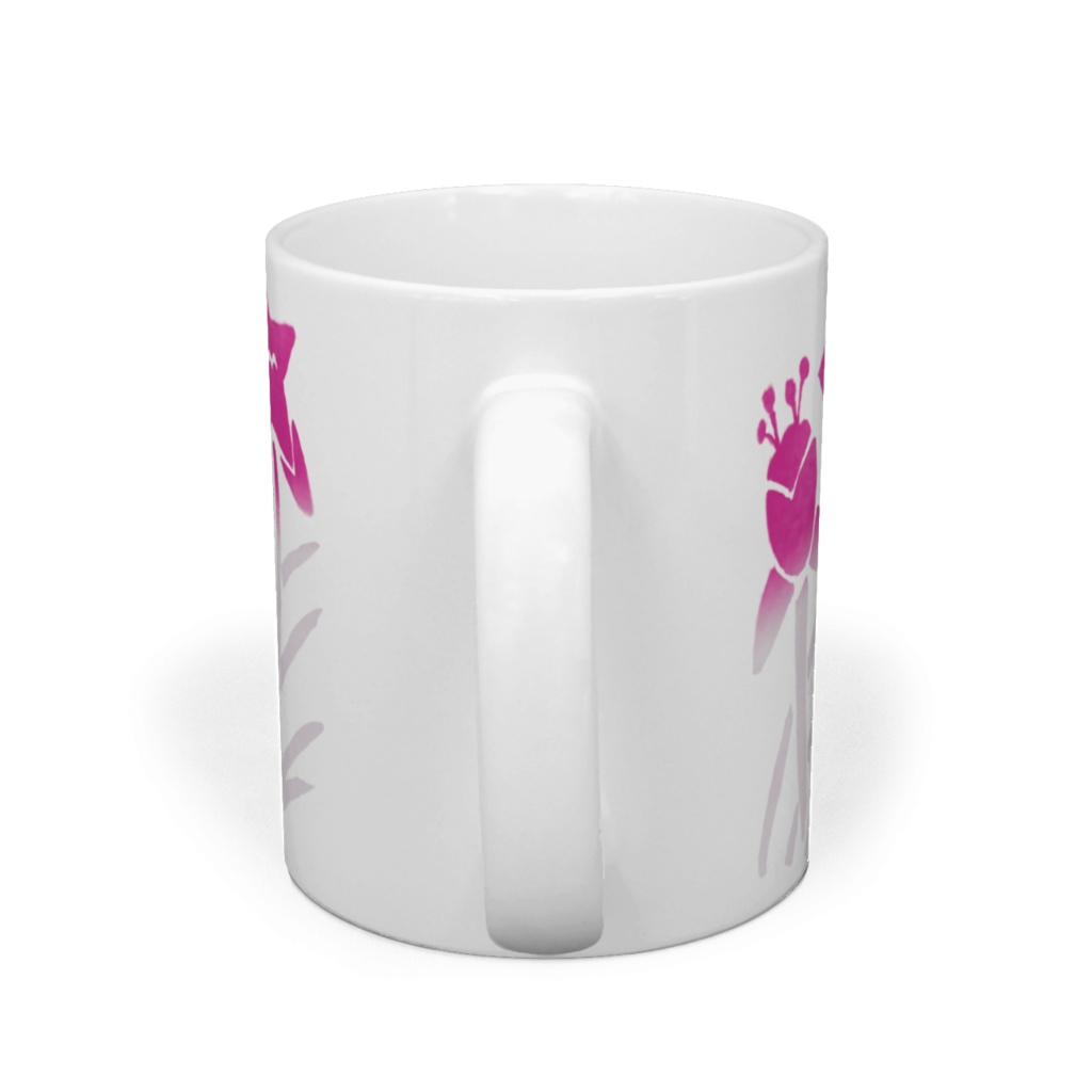 レトログラデ花柄(ピンク)