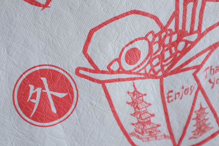 魯肉飯外帶コンビニバッグ