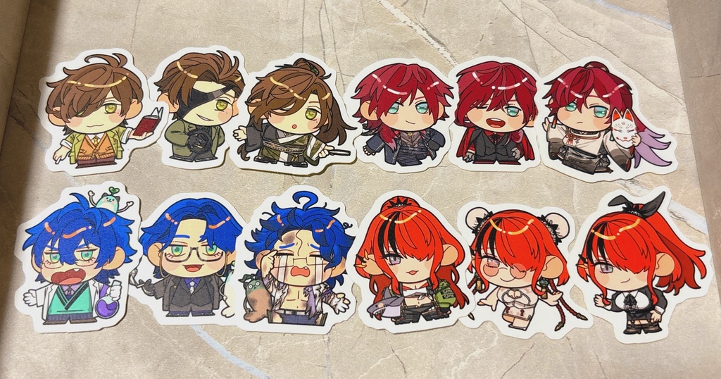 【匿名配送】エデン組フレークシール