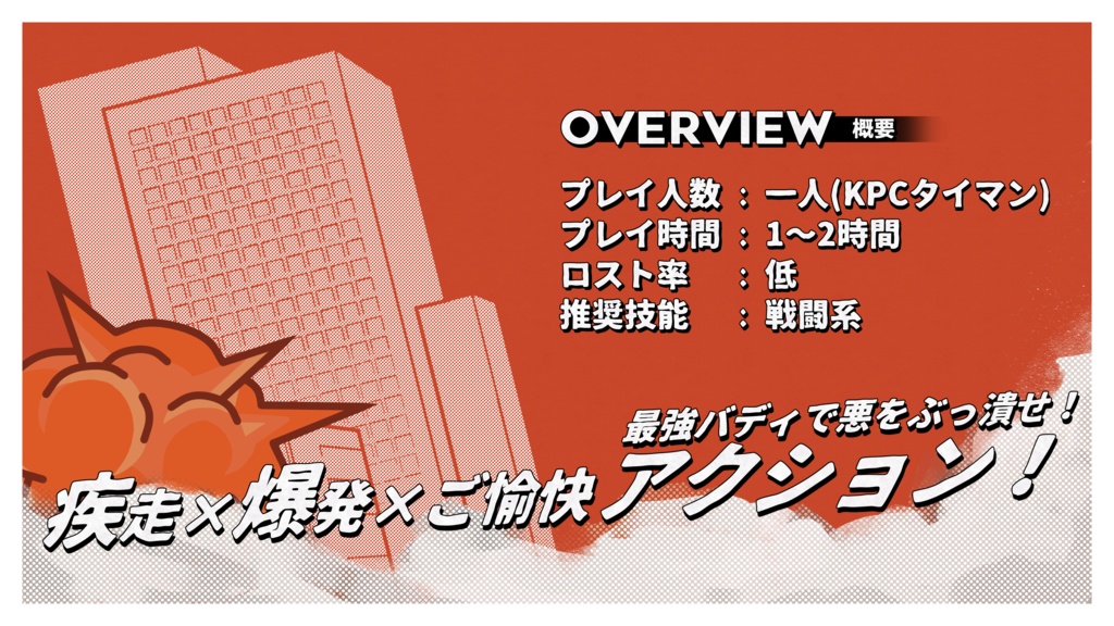 CoCシナリオ「遊撃!進撃!最強バディ!」SPLL:E192998