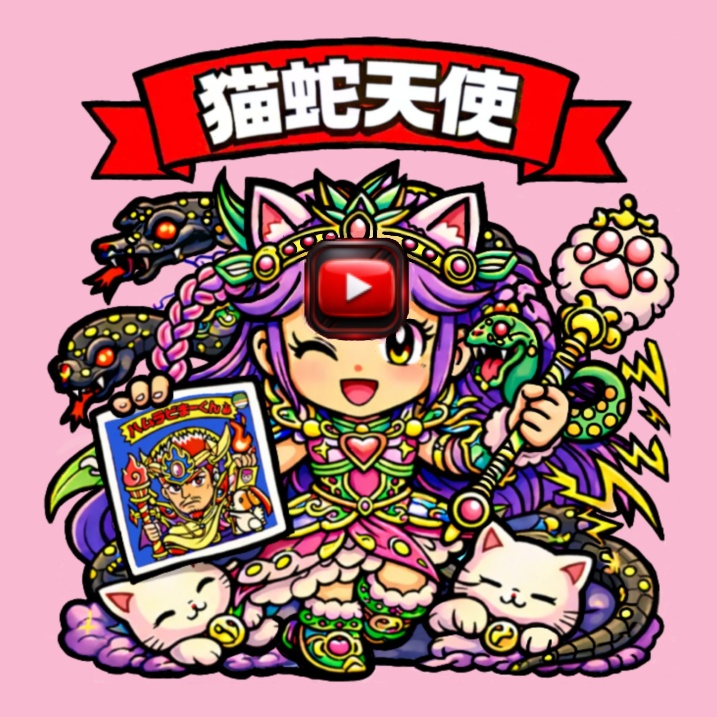まーくんプロジェクト Wシールくじ 1枚目まーくんプロジェクト6人集合背景緑固定