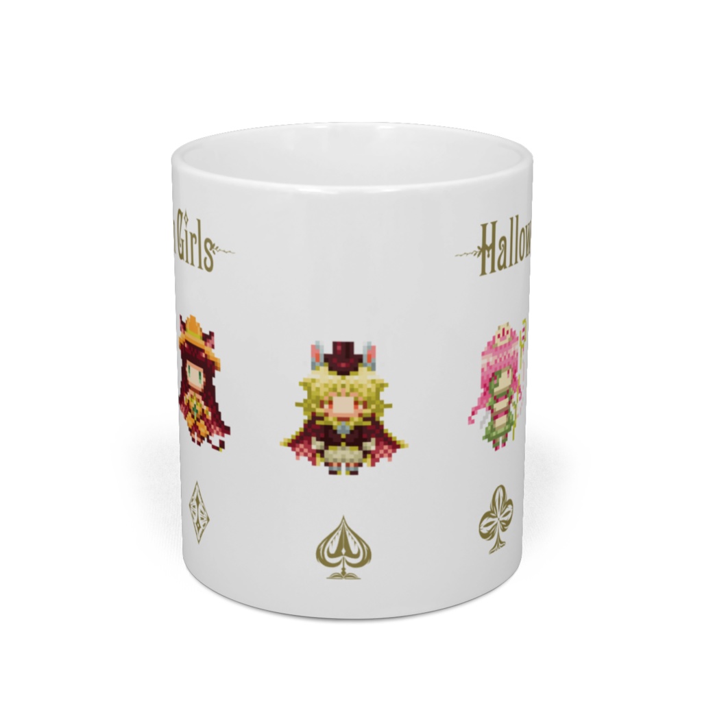 Halloween Girls マグカップ -ドットver-