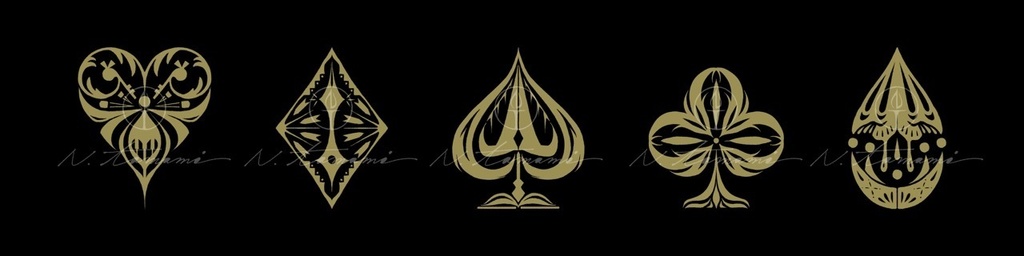 ハロウィンガールズ「トランプマーク缶バッジ」単品