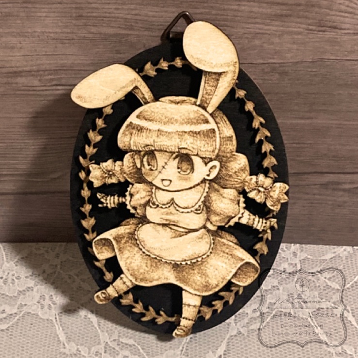 木工アート『ハッピー・イースター』