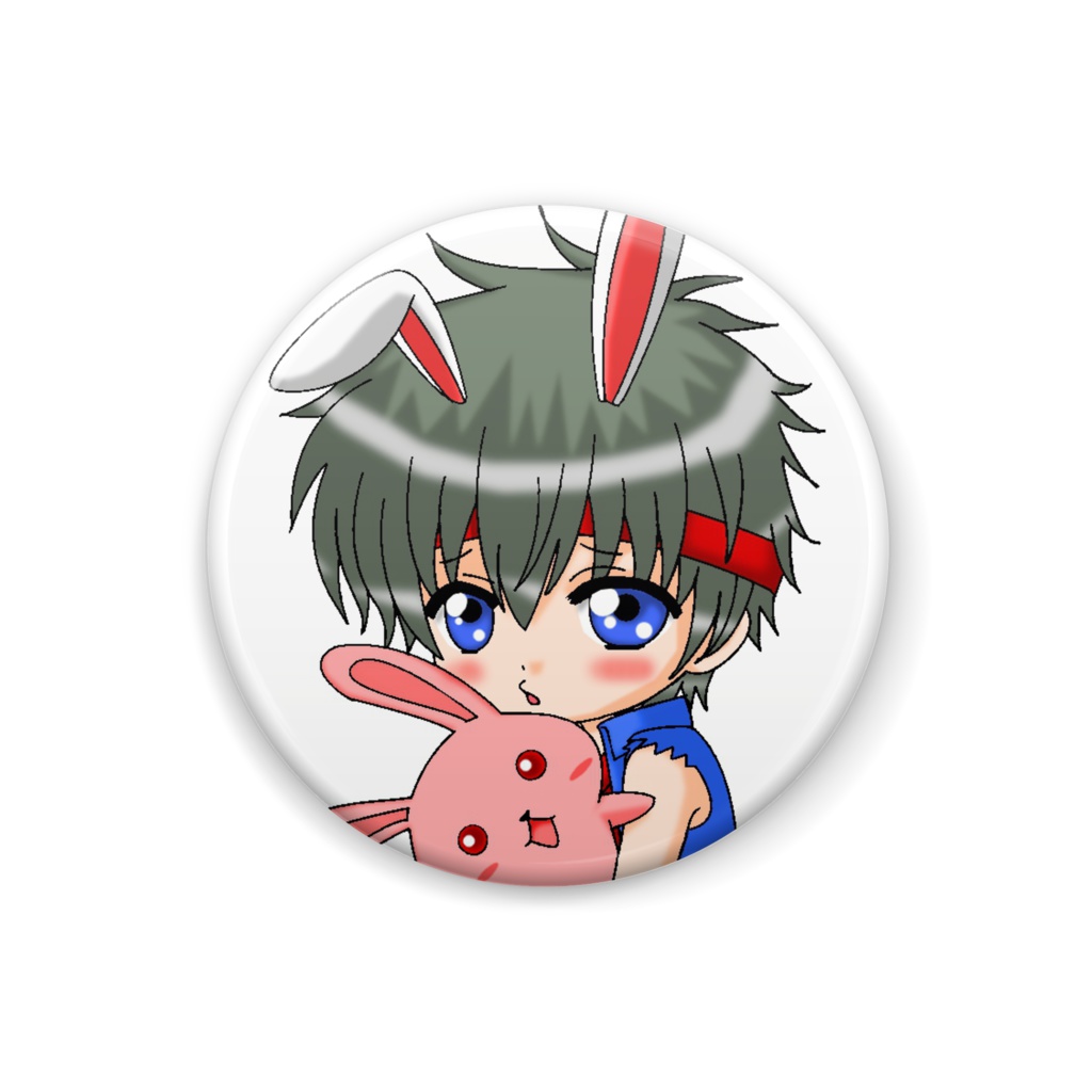 トッシー缶バッジ