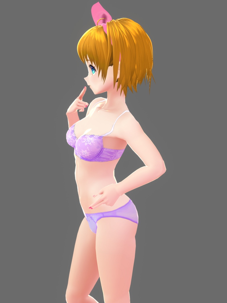 ブラ&ショーツ_01_purple