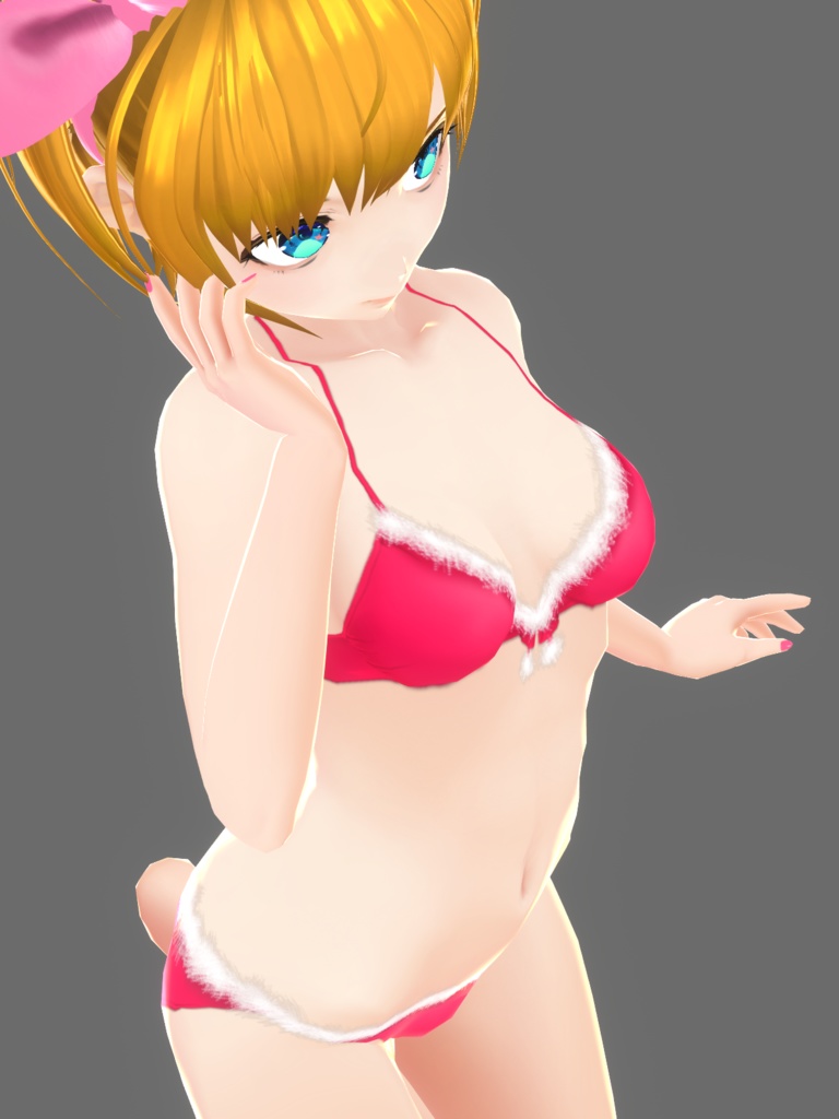 サンタ&ハロウィン_ブラ&ショーツ_02_5色セット