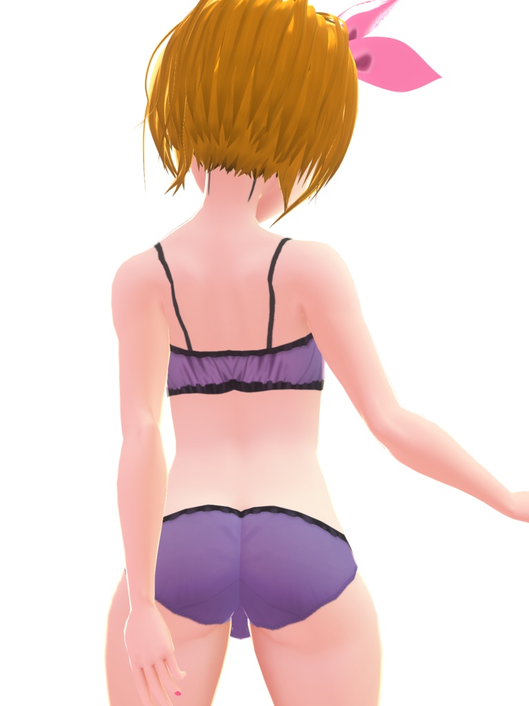 ブラ&ショーツセット_03_ブラック