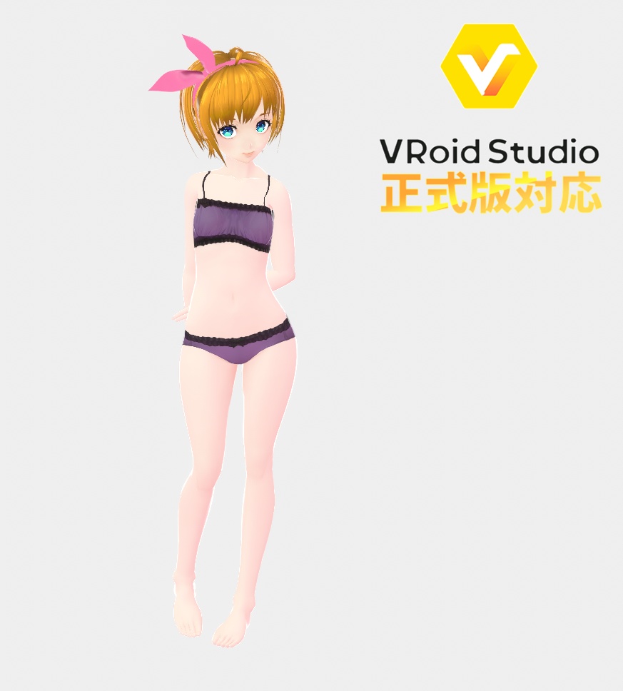 【正式版対応】ブラ＆ショーツセット_03_black