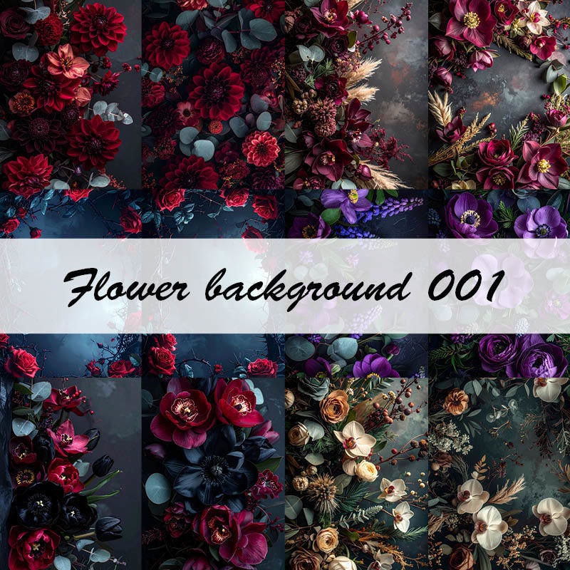 花の背景素材-001