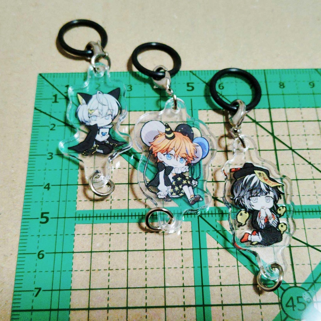 繋がるチャーム(アンブレラマーカー)