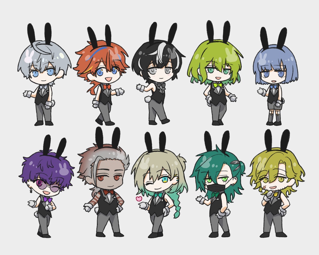 バニー🧪アクリルスタンド