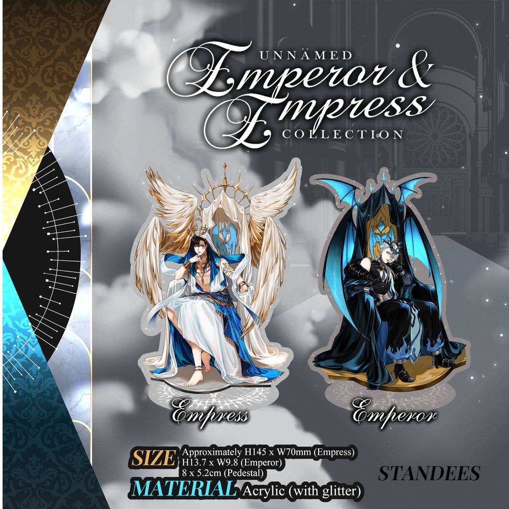 Emperor & Empress Collection Acrylic Standee