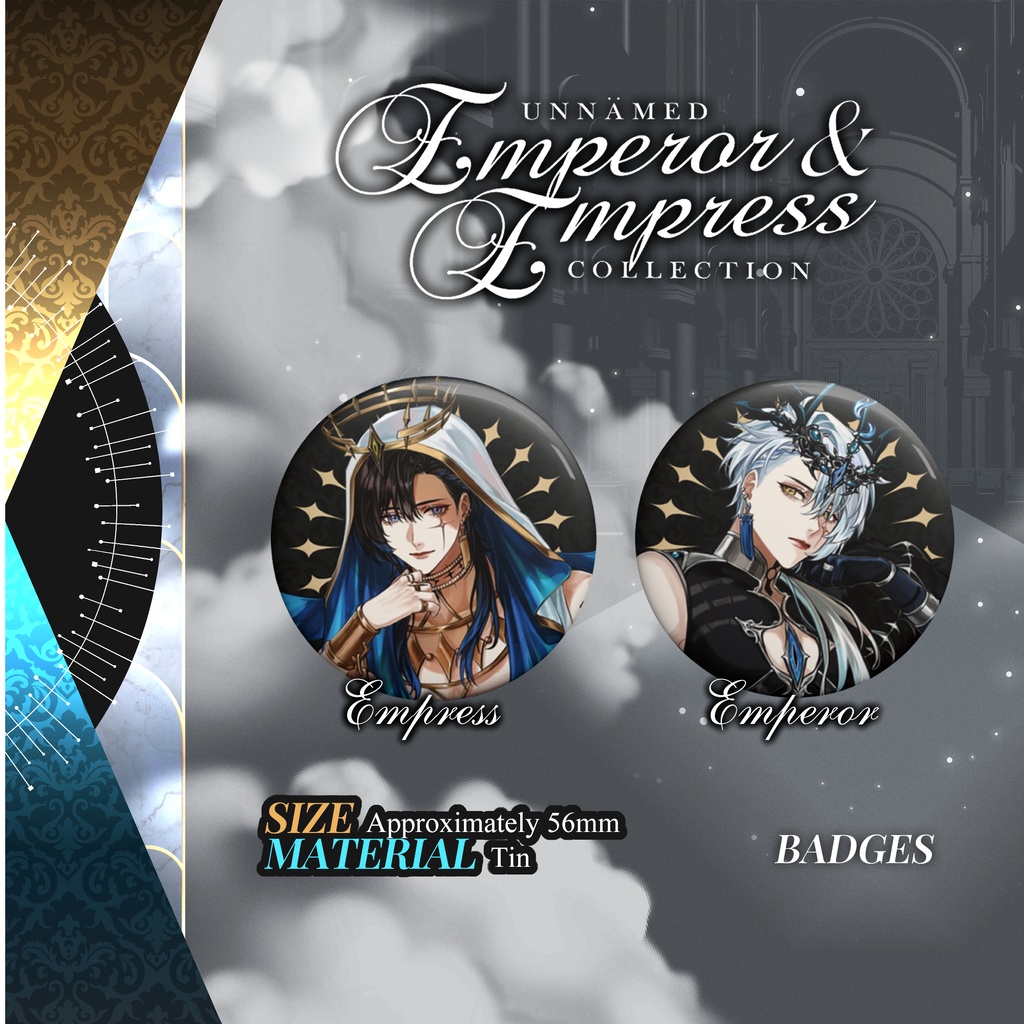 Emperor & Empress Collection Badge