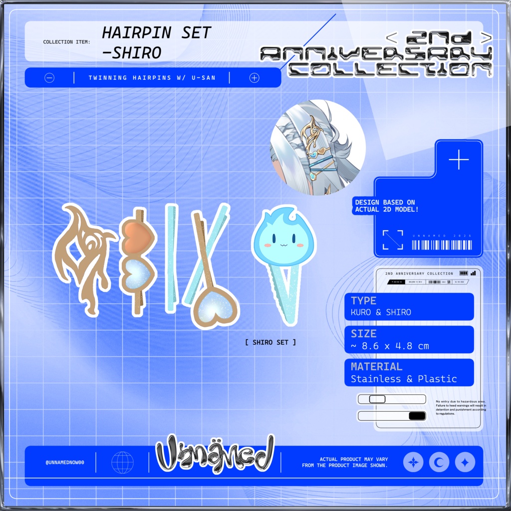 2nd Anniversary Collection Hairpin set - Unnämed - BOOTH