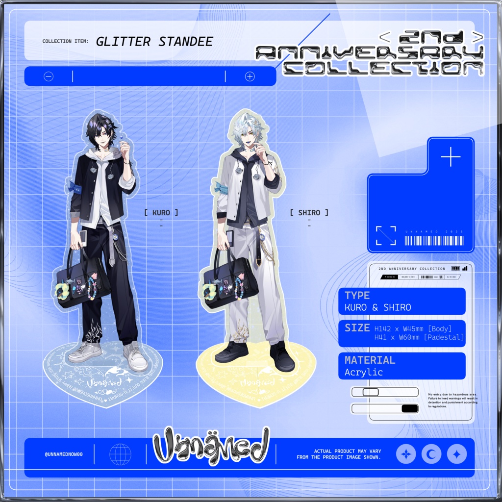2nd Anniversary Collection Glitter Standee