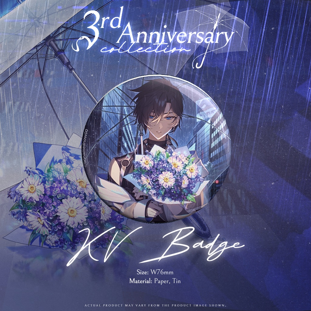 3rd Anniversary Collection KV Badge