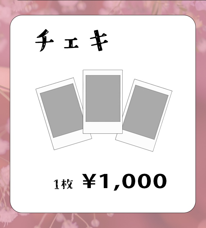 C100ランダムチェキ