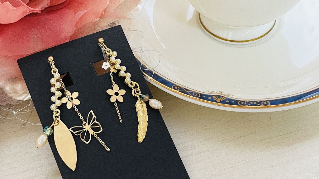 フェアリー・ガラ(ピアス・イヤリング)※送料込み