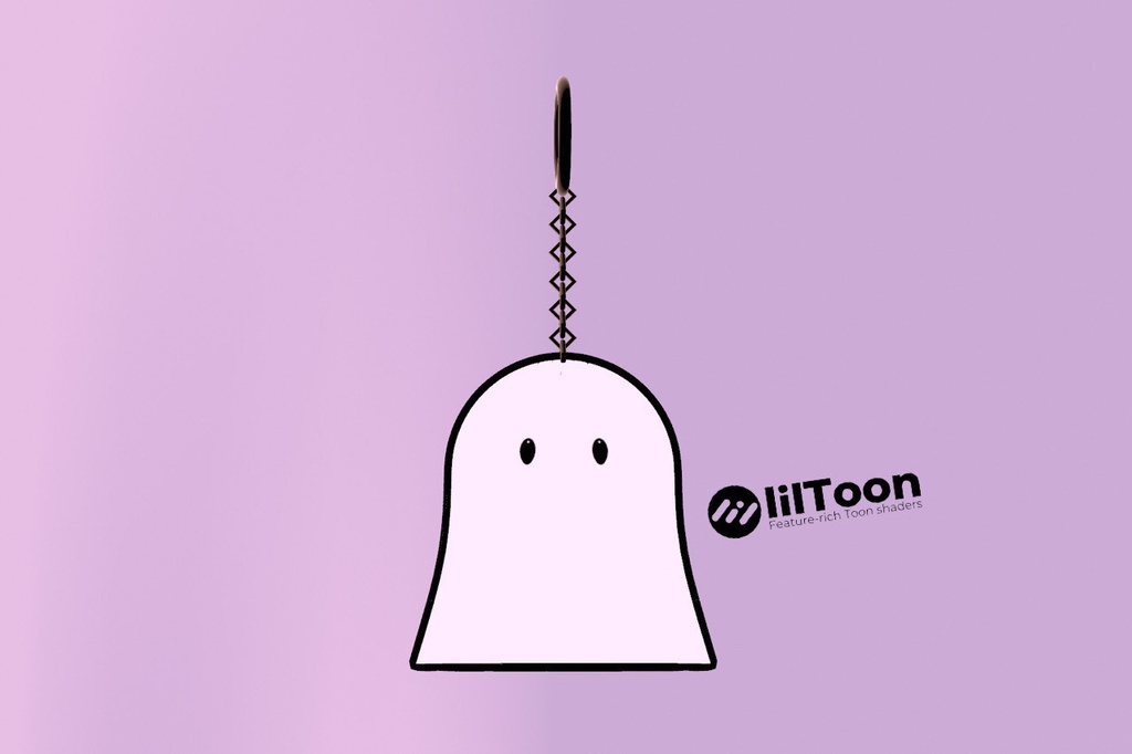 VRChat向け　おばけピアス