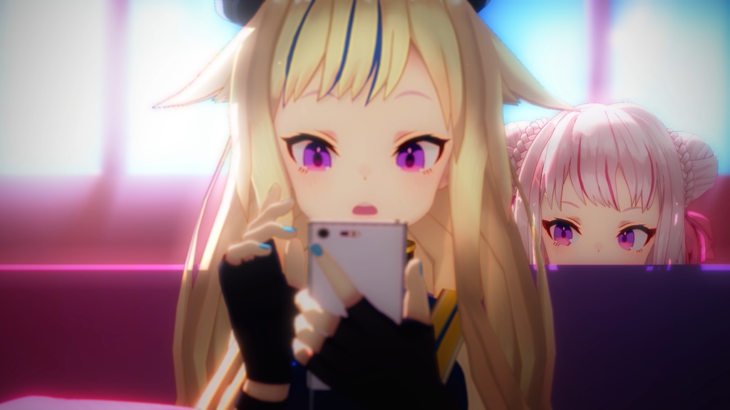 【MMD】ちょっかいモーション配布(追加要素)【VMD】