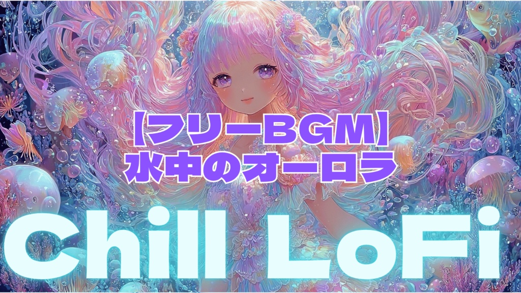 【フリーBGM】水中のオーロラ