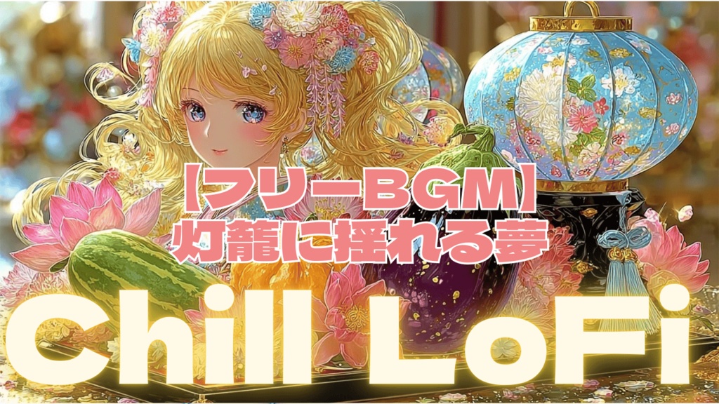 【フリーBGM】灯籠に揺れる夢